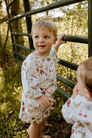 Country Morning Slouchy Set