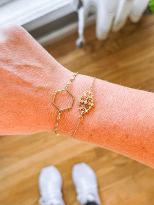 Hexagon Bracelet