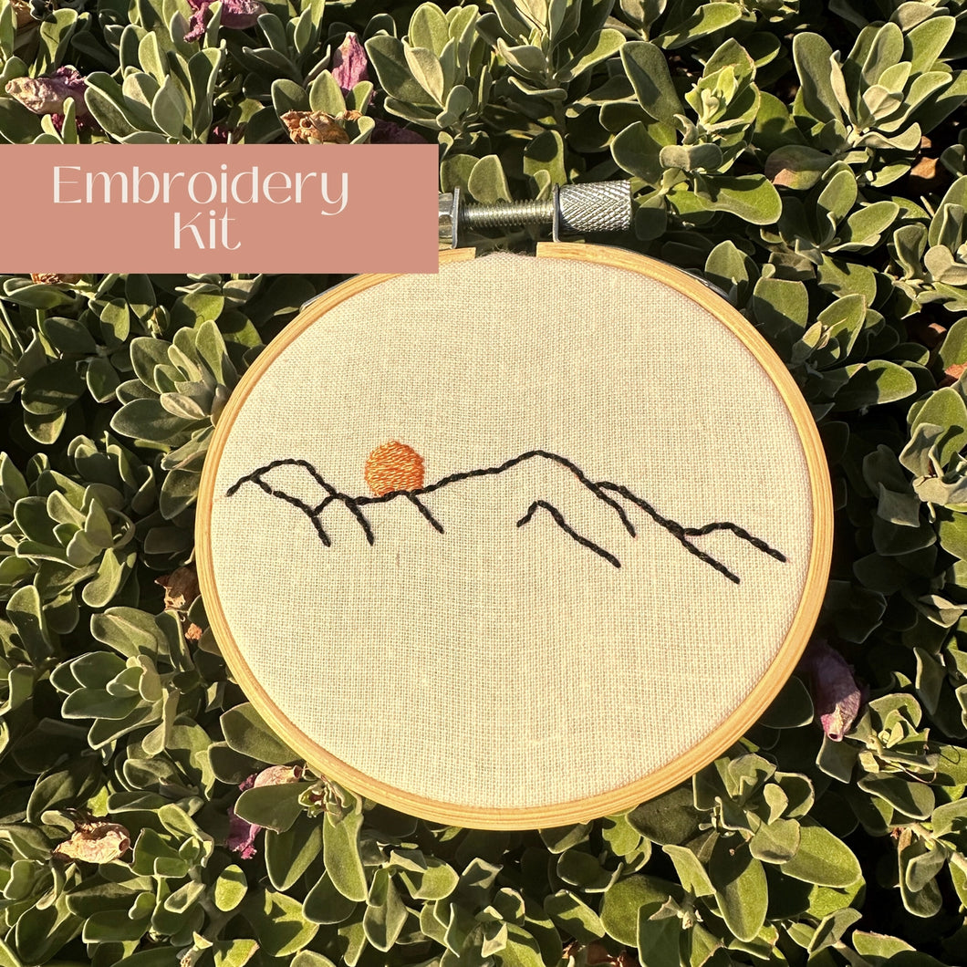 Beginner Embroidery Kit | Simply Camelback