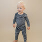 Bamboo Two Piece Set | Black Gingham
