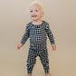 Bamboo Two Piece Set | Black Gingham