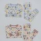 Dusty Blue Peep Bamboo Cozy Set