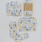 Dusty Blue Peep Bamboo Cozy Set