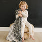 Liberty Floral + Coastal Plaid Lace Muslin Quilt