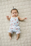 Shorts Set | Gingham Cherry