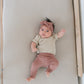 Dusty Rose Organic Leggings