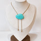 Turquoise Bolo Necklace