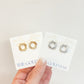 Sunburst Stud Earrings