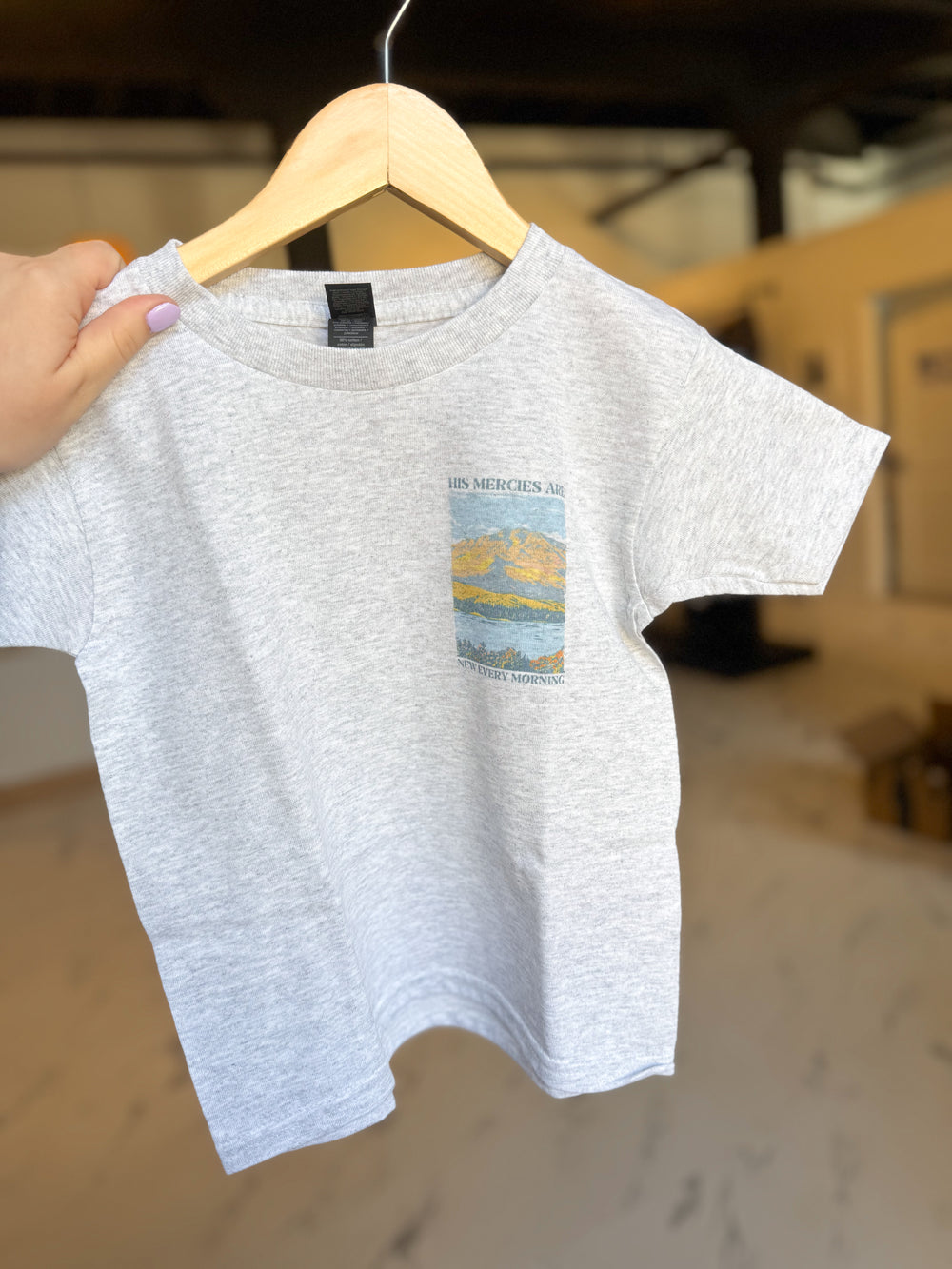 His Mercies Are New Every Morning Christian Youth T-Shirt