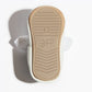 Ivory Swiss Dot Knotted Bow Baby Shoe