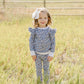 Blue Meadow Ruffle French Terry Set