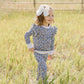 Blue Meadow Ruffle French Terry Set