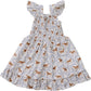 Pony Smocked Dress