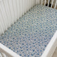 Bluebell Pointelle Bamboo Stretch Crib Sheet