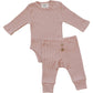 Pink Bodysuit Waffle Set