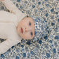 Bluebell Pointelle Bamboo Newborn Knot Hat