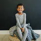 Vintage Plaid + Navy Plaid Muslin Quilt