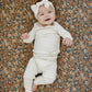 Venetian Floral Muslin Crib Sheet