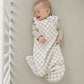 Taupe Checkered Bamboo Sleep Sack