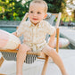 Surfboard Linen Cotton Shorts