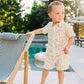 Surfboard Linen Cotton Shorts