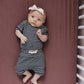 Plum Bamboo Stretch Crib Sheet
