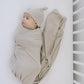 Oatmeal Bamboo Newborn Knot Hat