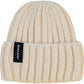 Cream Chunky Knit Beanie