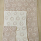 Smiley Taupe Plush Blanket