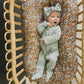 Sage Organic Cotton Ribbed Zipper