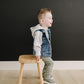 Mebie Baby Hooded Jean Jacket