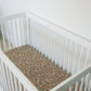 Magnolia Muslin Crib Sheet