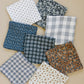 Autumn Bloom Muslin Burp Cloth