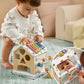 Tiny Land® Cottage Activity Cube - Morandi