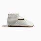 Toasted Bright White T-Bar Baby Shoe