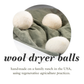 Jumbo Wool Dryer Balls ( 3 pack )