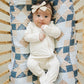 Patchwork Print Muslin Swaddle Blanket