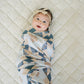 Patchwork Print Muslin Swaddle Blanket