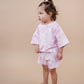 Shorts Set | Pink Camo