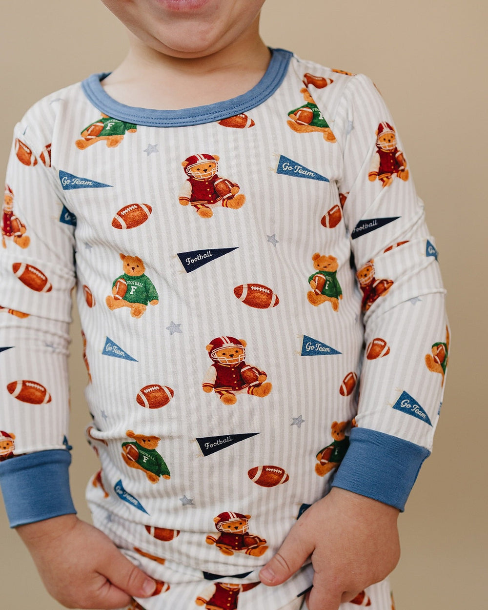 Bamboo Two Piece Set | Touchdown Teddy