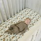 Outlaw Cowboy Muslin Crib Sheet