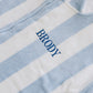 Seaside Stripe Zip-Up Organic Cotton Beach Poncho
