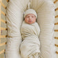 Oatmeal Bamboo Stretch Swaddle