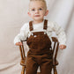 Brown Corduroy Overalls