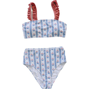 Block Print Floral Women’s Two-Piece
