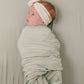 Sage Bamboo Stretch Swaddle