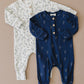 Lightening Bolt Button Romper