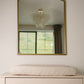 Taupe Stripe Muslin Changing Pad Cover
