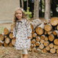 Brown Toile Dress