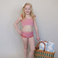 Gingham Ruched Bikini Set